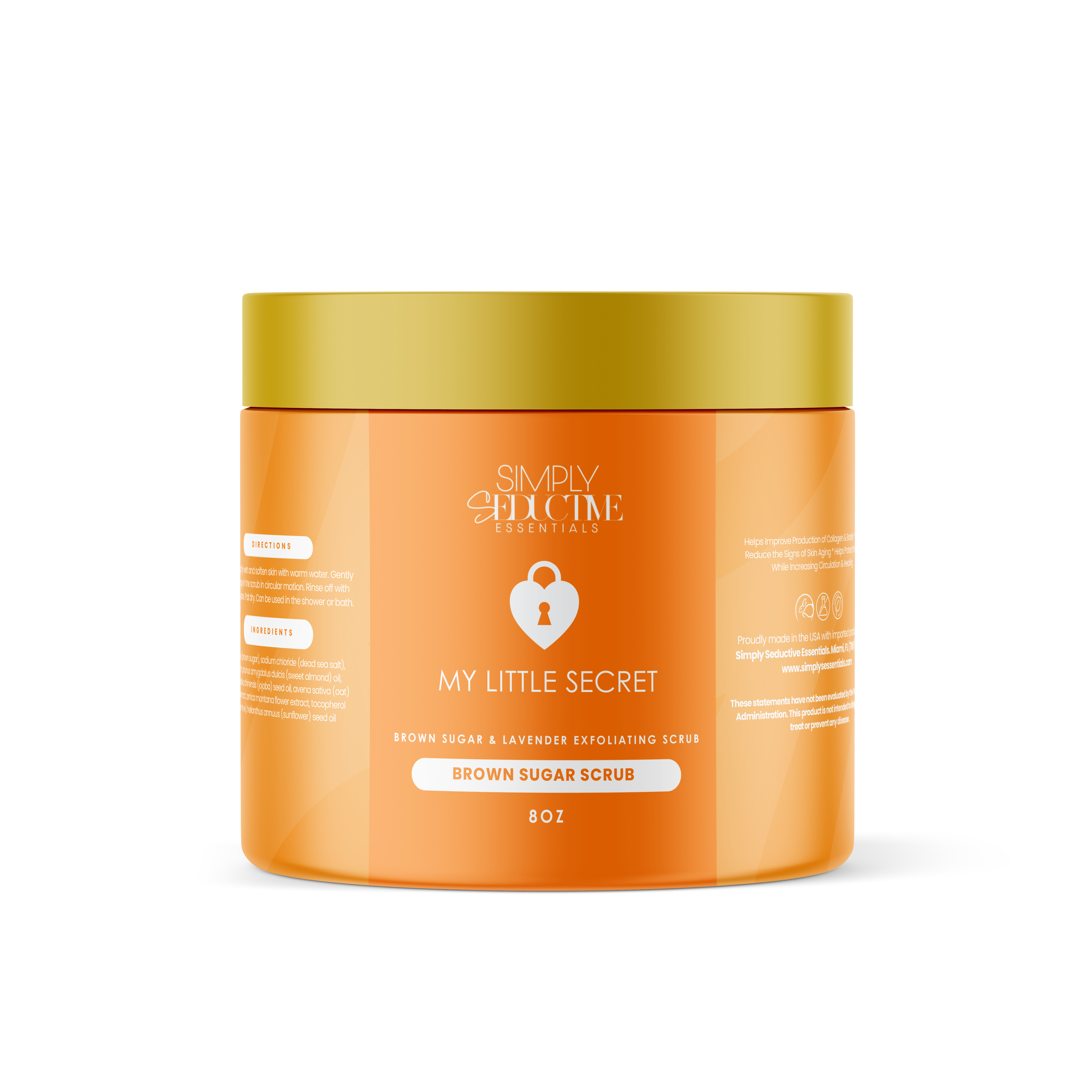 Brown Sugar Body Sugar Scrub – Simply Seductive Essentials